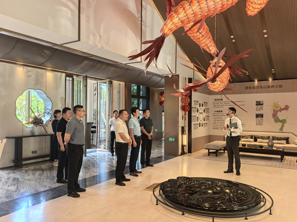 壽縣縣委常委、副縣長(zhǎng)房鯤鵬一行到訪(fǎng)省健康養(yǎng)老公司