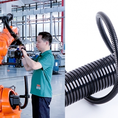 機器人管線包材質升級：尼龍與 PUR 的產(chǎn)業(yè)應用新趨勢