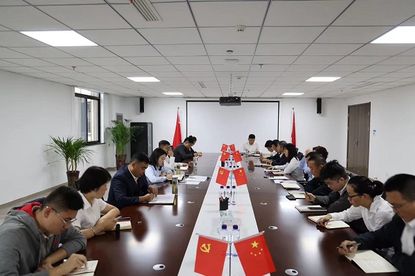 霍邱項目召開全體職工大會為沖刺四季度任務做動員部署